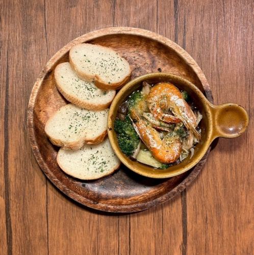 海の魔法のアヒージョ