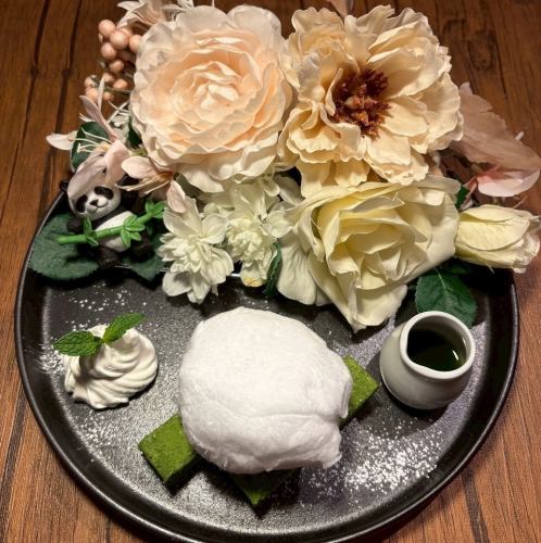 お花の綿雲ティータイム 抹茶テリーヌ