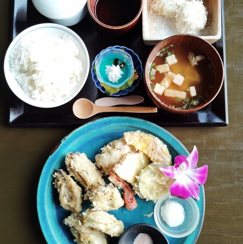 牡蠣天ぷら膳
