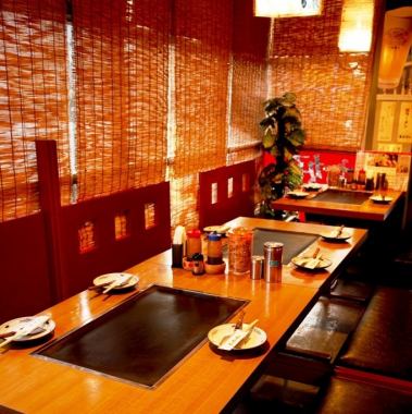 There are 44 seats in total, so you can rent a large banquet OK! Because there are various okonomiyaki, it is ◎ that you do not get tired