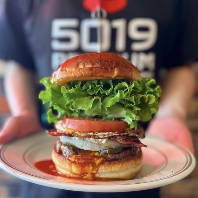 ランチセット】強引具バーガーセット | 5019 PREMIUM FACTORY