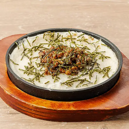 고기 된장과 로로 철판 구이