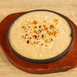 Grilled Yam and Cheese on a Hot Plate