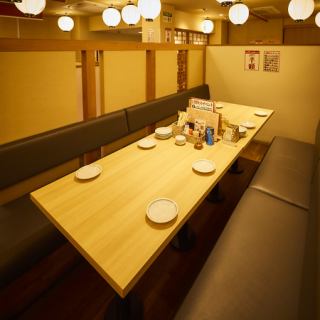 雰囲気抜群のゆったり個室席を多数取り揃えております！人数様に合わせて最適なお席でご案内させていただきます◎お洒落なプライベート空間で素敵なお時間をお過ごしください！《梅田駅/中崎町駅/居酒屋/完全個室/食べ飲み放題/宴会/飲み会/女子会/忘年会/新年会/歓迎会/送迎会》