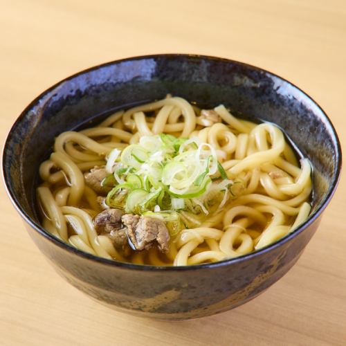 牛すじうどん