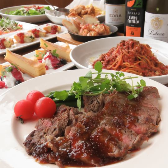 【高級套餐】6,000日圓(含稅)套餐,含2小時無限暢飲