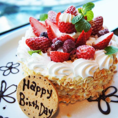 [Birthday Day and Night] Patissier special hall CAKE / Birthday service available