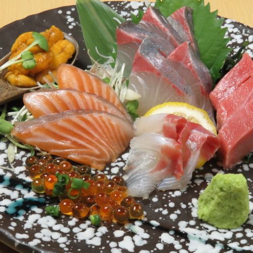 鮮魚各種種類豊富にあり！