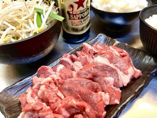 ジンギスカン定食