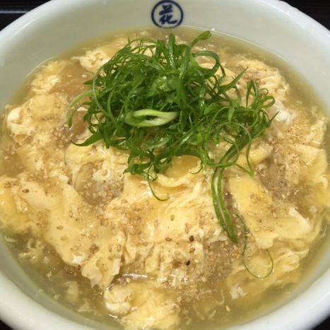 鶏天とじあんかけうどん