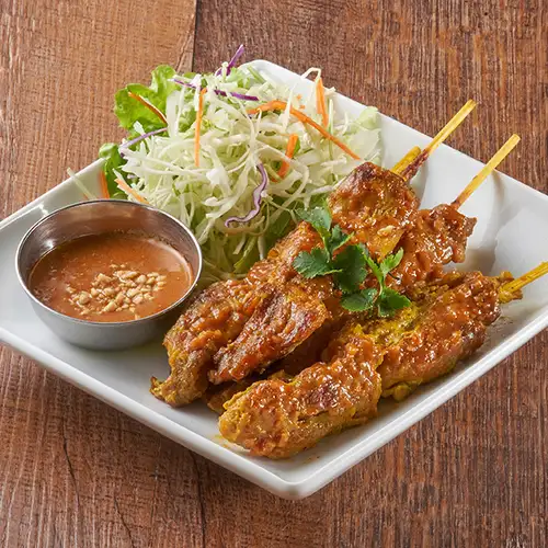 鶏の串ステーキ