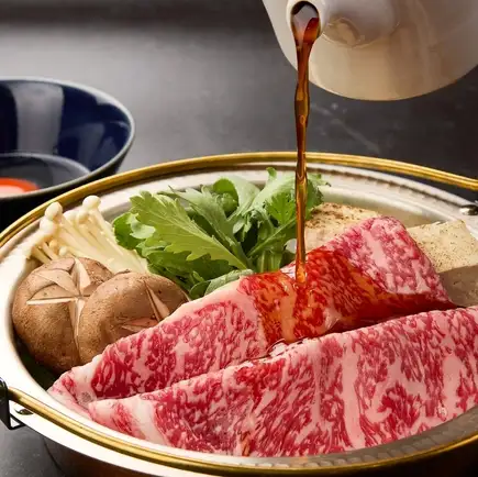【セット】すき焼き(上)◆サーロインのすき焼きなど全5品♪4950円(税込)