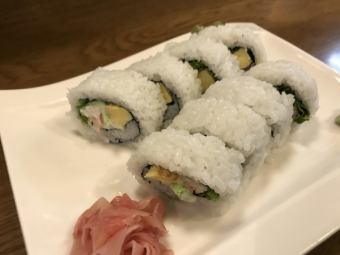 沙拉寿司厚寿司