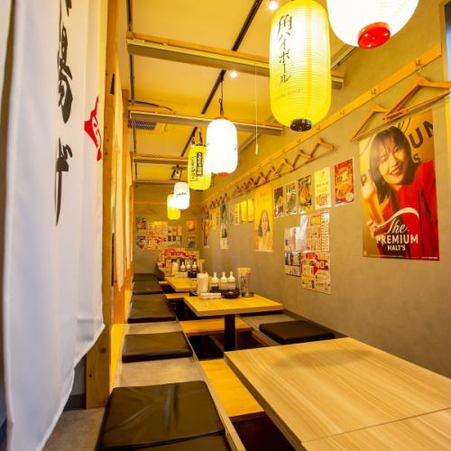 <p>小人数宴会や友人同士の飲み会に！周りを気にせずに餃子や焼き鳥をご堪能ください♪【＃十三＃大阪＃餃子＃麻婆豆腐＃安い＃ネオ酒場＃大衆酒場＃飲み放題＃居酒屋＃女子会＃個室＃中華】</p>