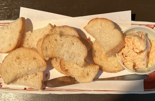 Mentaiko canapés