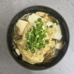 玉子とじ温めん