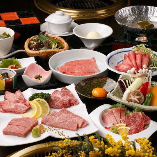 ◆~Kiwami~◆ 也适合约会、纪念日和娱乐。特选和牛怀石套餐11道菜品8,500日元