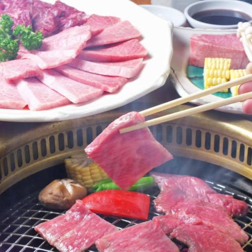 Kyushu Saga beef "A5 rank" Various luxurious yakiniku courses