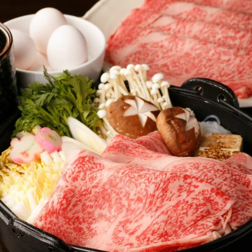 Special Wagyu Beef [Sukiyaki] *Minimum order for 2 people