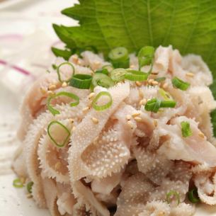 [Sashimi] White omasum sashimi