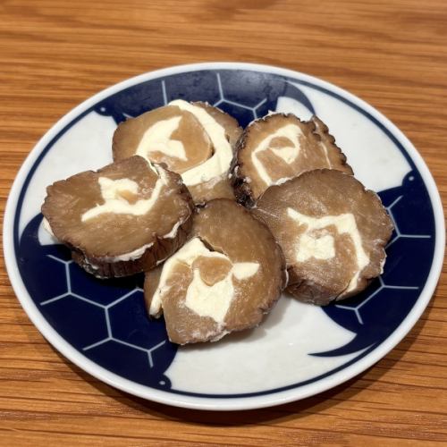 いぶりがっこクリームチーズ