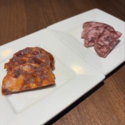 ベジョータサラミ　2種盛り