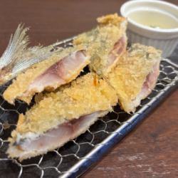 お刺身レベル！レアあじフライ