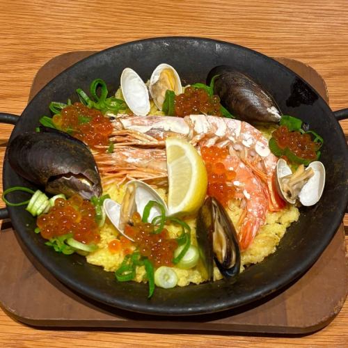 Hanatare魚介のパエリア