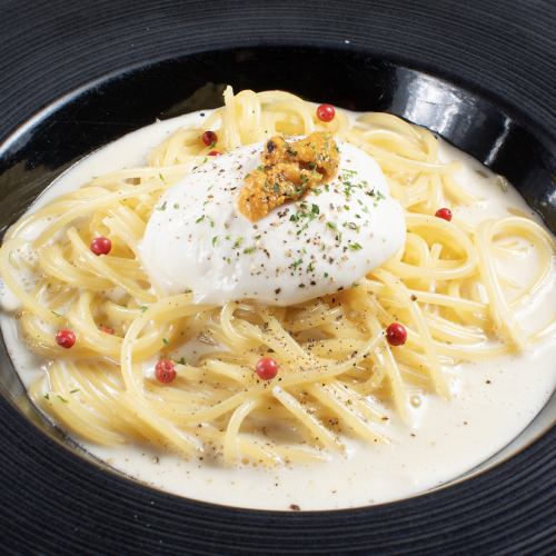 雲丹クリームパスタ