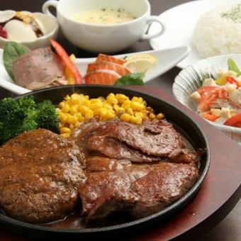 [OK for 1 person or more♪] Sirloin set 5,000 yen (tax included)