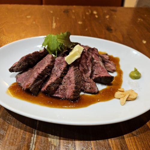 【2025年6月限定】　牛サガリのステーキライス