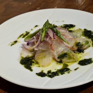 【限時供應至2026年5月】香草醬烤鯛魚薄片