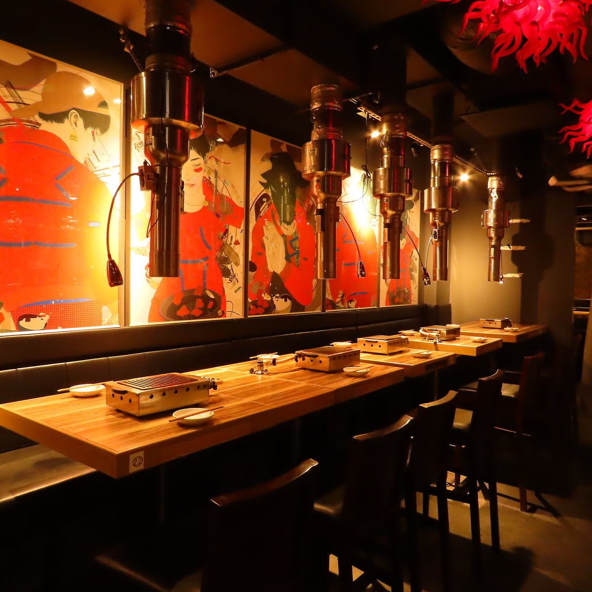 Enjoy a wide variety of delicious meats, from appetizers to Japanese black beef.