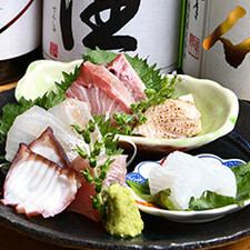 本日のお刺身盛り合せ