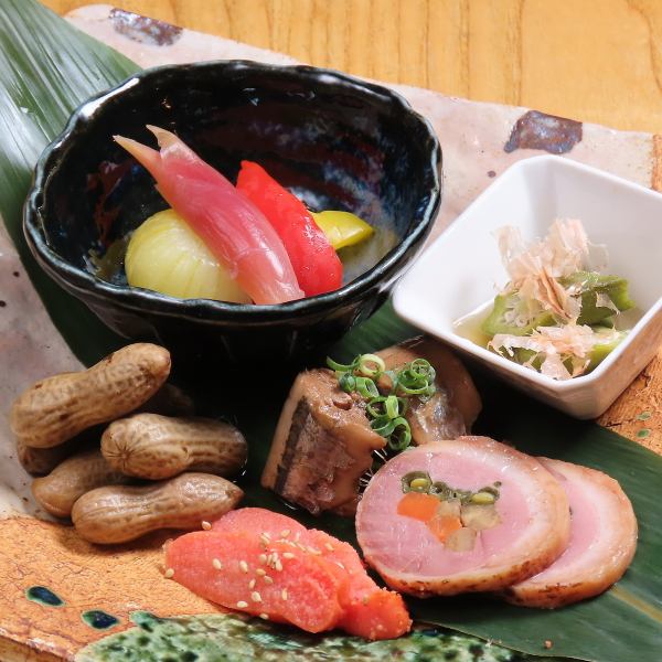 少しずつ楽しむ旬の味覚「おばんざいプレート」