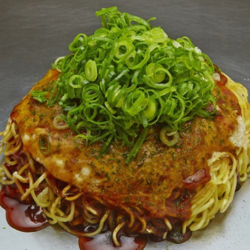 Our most popular menu item! The original Hiroshima okonomiyaki "Rabbit Special"