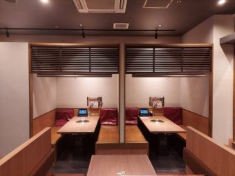There are also 5 private rooms for 2 to 4 people !! For yakiniku dates, small group yakiniku parties, and family gatherings ◎