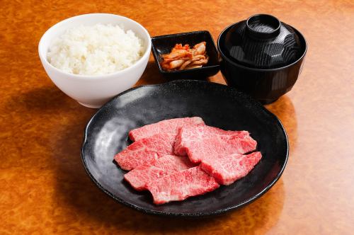[Kagoshima Black Beef] Wagyu short rib set 100g