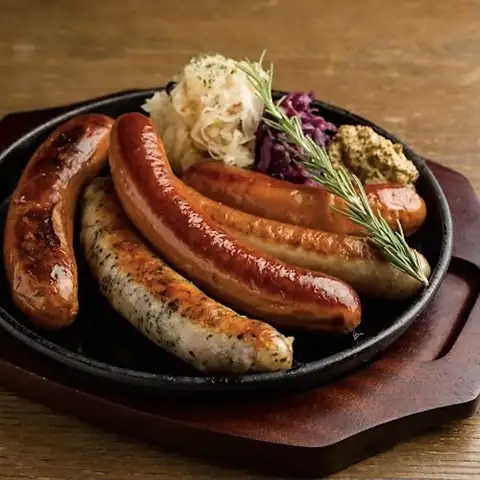 Assorted sausage