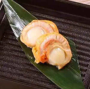 Grilled scallops