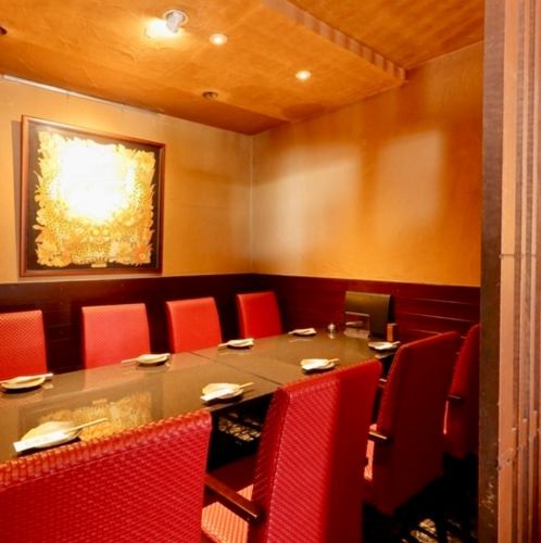 Private rooms can accommodate up to 8 people!