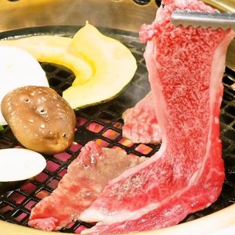 2-hour all-you-can-drink [all-you-can-eat 37 items + salt tongue! Luxury content including specially selected Wagyu beef ribs♪] Specially selected Wagyu beef plan with salted tongue 6,450 yen