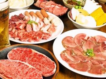 Standard★30-course all-you-can-eat course + drink bar included: 3,200 yen (tax included)