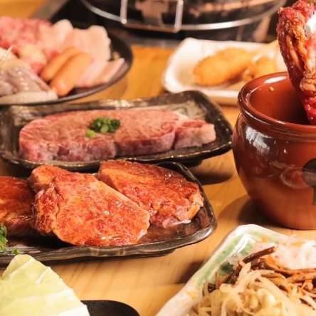 ジュジュアン名物【関大ハラミ】が食べ放題！？三大名物の食べ放題はプレミアムコース￥4,048！！