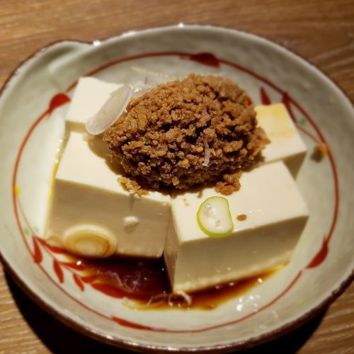 Meat miso tofu