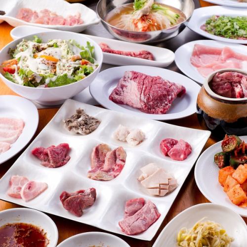 "Meat craftsmen seriously challenge" We offer really delicious yakiniku ★