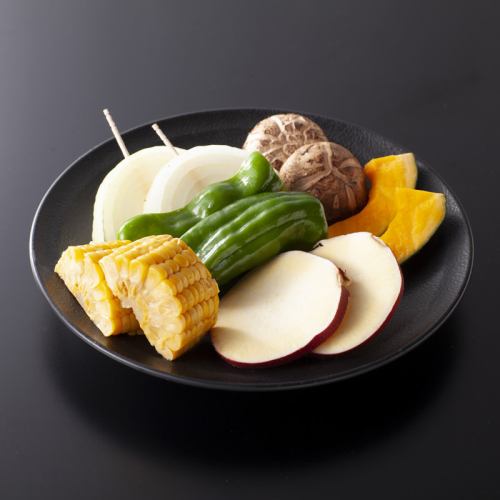 Assorted grilled vegetables