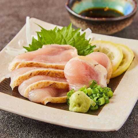 grilled chicken sashimi