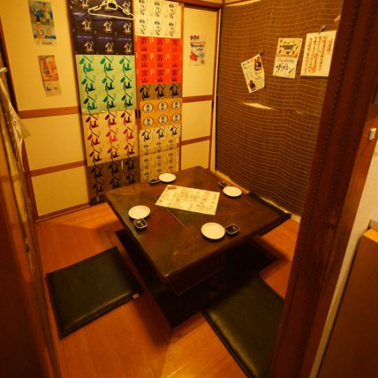 掘り炬燵でしかも少人数個室♪ご予約はお早め！！