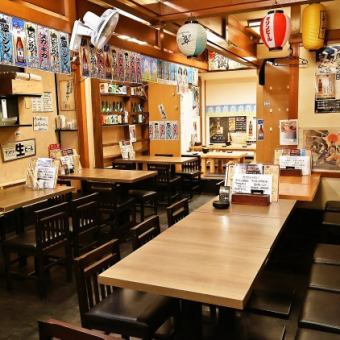 2名席、4名席、6名席と幅広くご用意しております♪